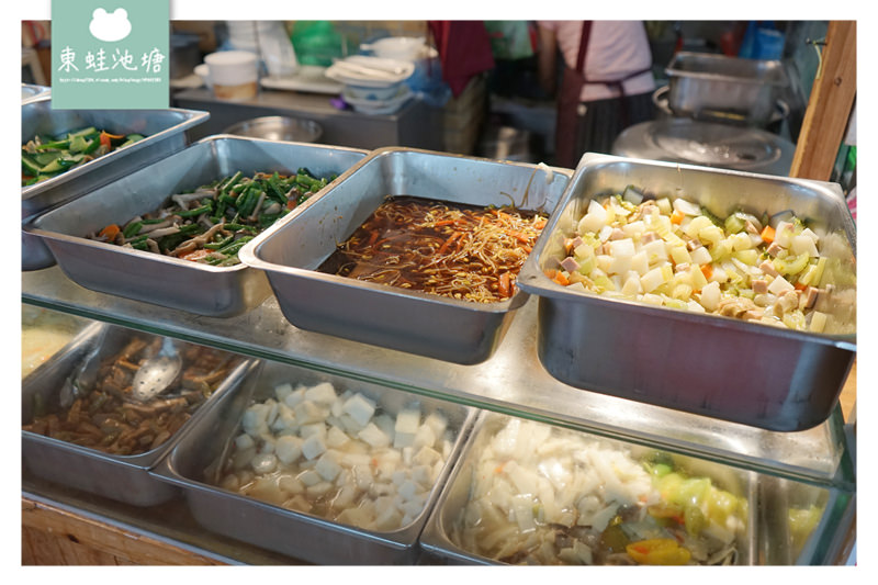 【台北永樂市場美食推薦】台北大同區素食好選擇 五菜便當只要80元 永樂養生蔬食