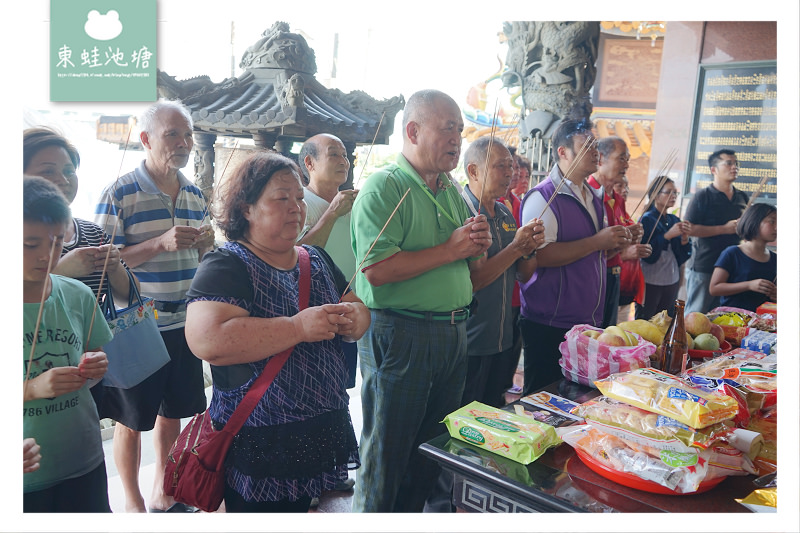 【桃園蘆竹免費景點推薦】西濱旅遊景點好選擇 土地公主題彩繪牆 開運擲筊送金雞母 海福宮