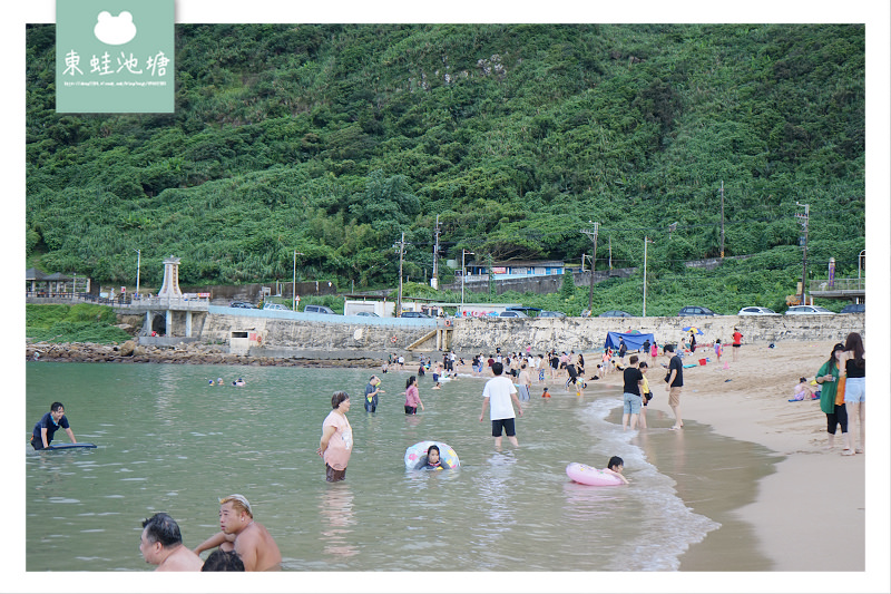 【基隆免費玩水好去處】親子玩水玩沙最佳選擇 外木山大武崙情人海灘