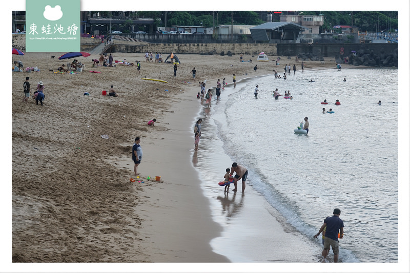 【基隆免費玩水好去處】親子玩水玩沙最佳選擇 外木山大武崙情人海灘