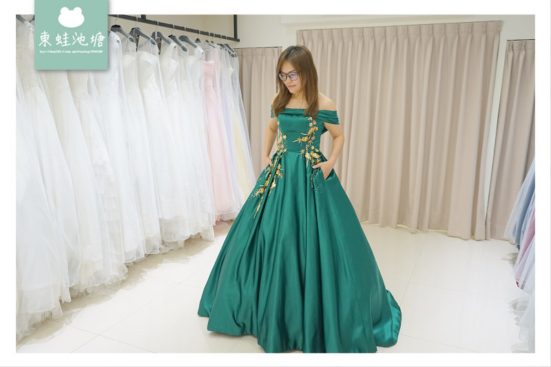 【台中婚紗出租推薦】婚宴禮服單租/結婚包套攝影通通有 奾蒂婚紗美學館