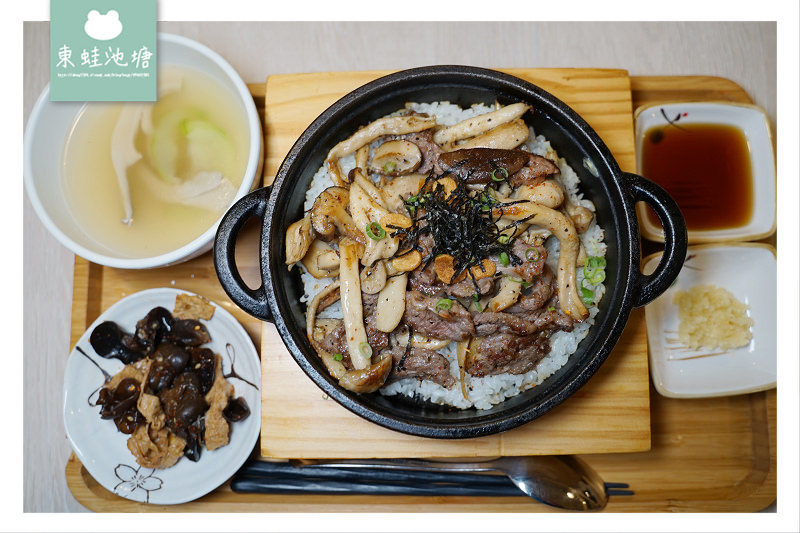 【新竹寵物友善餐廳推薦】超美味男子漢蒜香牛肋丼 私嚐の吃飯-咖喱 丼飯 烏龍麵