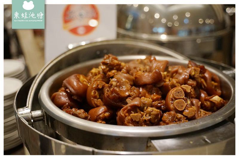 【台北西門町吃到飽餐廳推薦】早午餐限定 隱藏菜色香滷豬腳 台糖台北會館-甜心餐廳