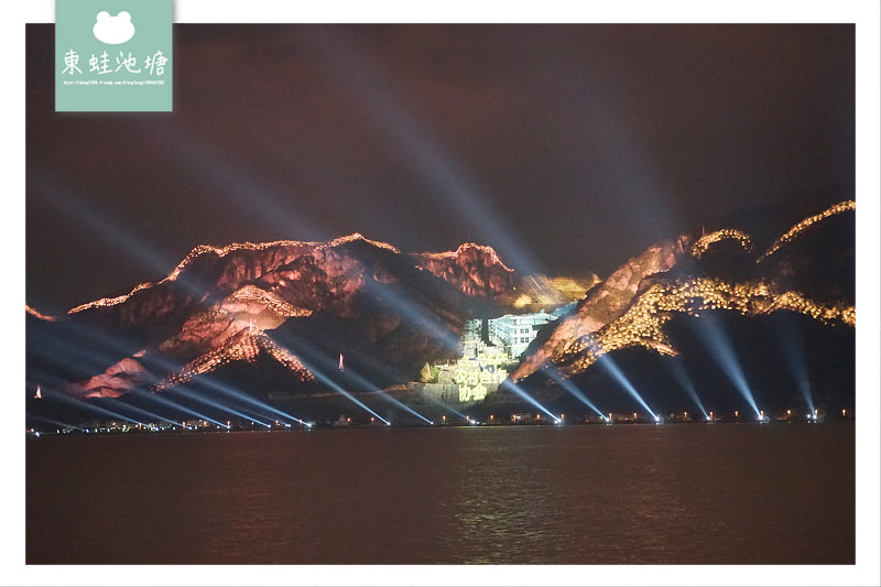 【溫州甌江南岸 雙金氏世界紀錄山體燈光秀】世界最大山體燈光秀 和 世界最大光瀑布