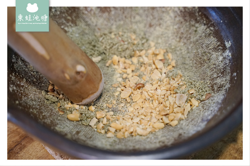 【苗栗三義下午茶推薦】勝興火車站美食 擂茶/搗麻糬DIY 十六份人文茶館