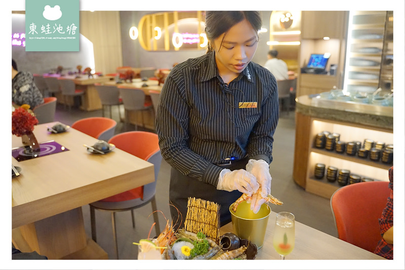 【台北微風廣場美食推薦】網美調酒吧 貼心桌邊剝蝦服務 鍋&Bar精緻鍋物餐酒館微風復興店