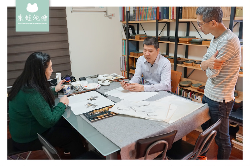 【台北書法教室推薦】心齋坐忘草堂書法研究工作室 傳統書法名家特色及字帖介紹 工筆花鳥寫意山水國畫教學