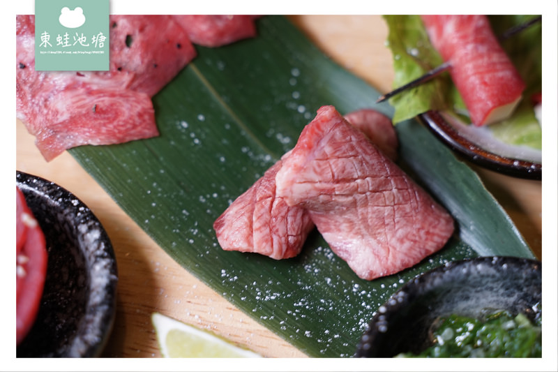 【桃園寶山商圈美食推薦】炭火燒肉牛舌七吃 雙人精緻套餐組合 和東燒肉屋