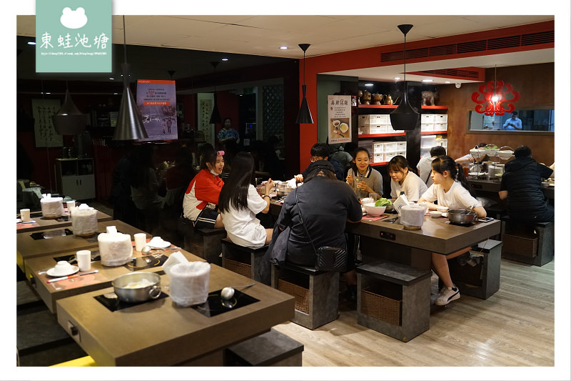 【東區火鍋/秘制火焰 蜂巢豆腐】紅九九個人鴛鴦鍋延吉店