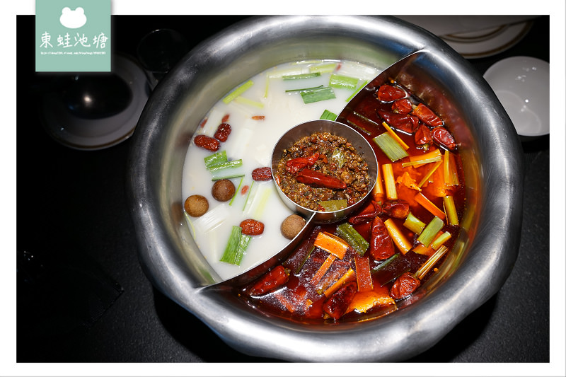 【台北信義微風美食推薦】火鍋食材藝術美食 紅泥小染麻辣鴛鴦鍋 寬巷子鍋品美食微風信義店