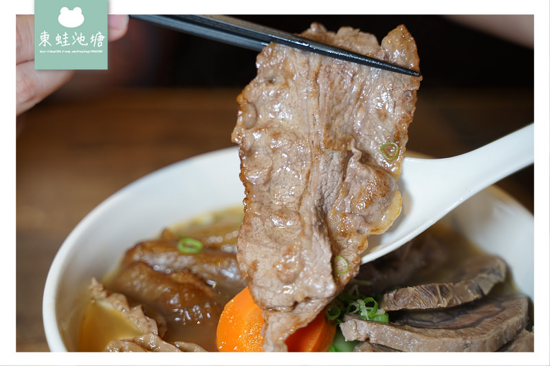 【台北大安區牛肉麵推薦】不加味精蔬果清燉湯頭 台北牛肉麵節秘密客評審特別獎 牛莊園牛肉麵