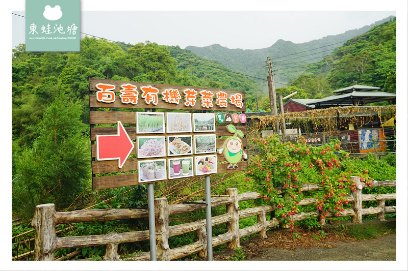 【苗栗獅潭行程景點推薦】有機栽培豆芽菜 山泉水灌溉尚自然 百壽有機芽菜農場