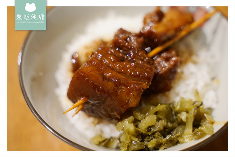 【竹北魯肉飯推薦】古早味香氣四溢魯肉飯 黑皮驊魯肉飯HAPPY-HWA