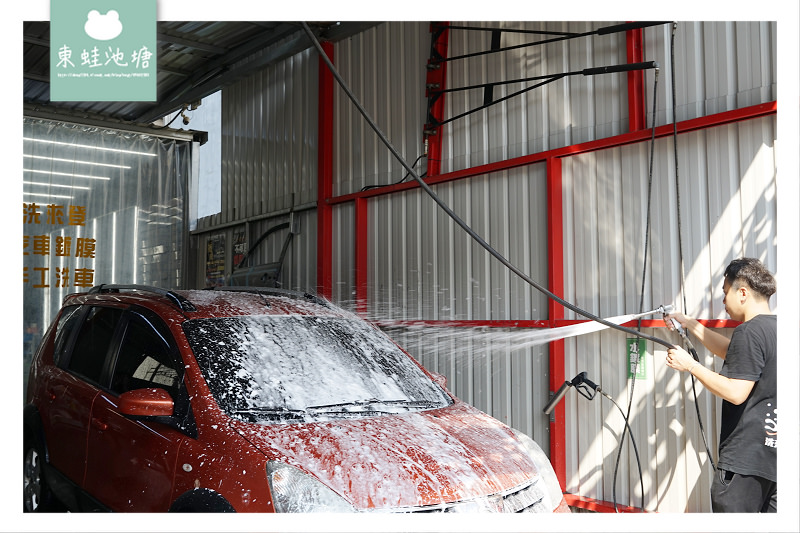 【竹北手工洗車推薦】手工洗車+內裝清潔+高溫蒸汽殺菌只要800元 洗來登竹北汽車美容中心