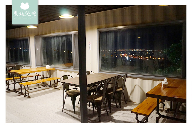 【台中沙鹿夜景餐廳推薦】海線最美夜景秘境 絕美台中夜景打卡牆 覓覓基地-帆杋望海