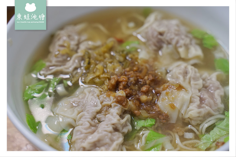 【台中逢甲小吃推薦】溫州大餛飩/魯肉飯超推 阿貴姑餛飩湯