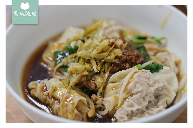 【台中逢甲小吃推薦】溫州大餛飩/魯肉飯超推 阿貴姑餛飩湯