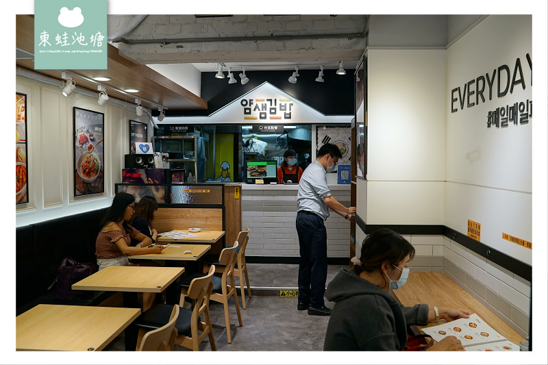 【台北東區韓式小吃推薦】韓國超人氣連鎖紫菜包飯專門店 Yumsem宴先韓式紫菜包飯.얌샘김밥- 台北東區店