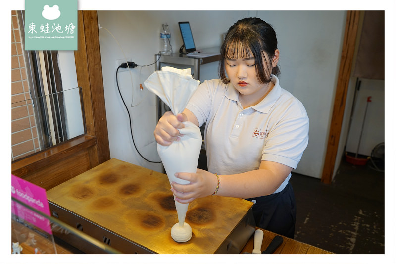 【中壢SOGO甜點推薦】現點現做日式厚鬆餅 美味可口脆皮泡芙 王子神谷 おうじかみや-中壢店