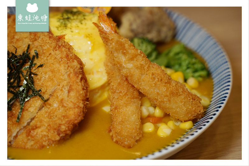 【桃園大業路美食推薦】真材實料咖哩醬 香香甜甜兒童咖哩 魔法樂廚手作歐姆咖哩