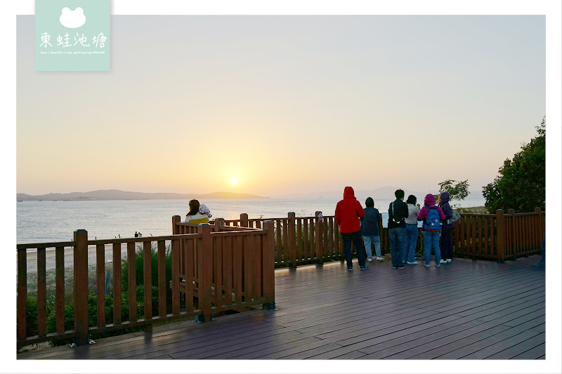 【金門金寧鄉景點推薦】金門看夕陽好選擇 軌條砦餘暉美景 慈湖落日觀海平台