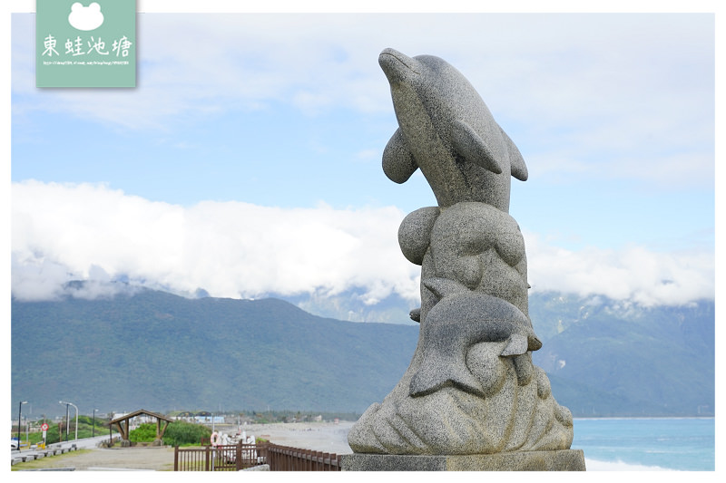 【花蓮看海景點推薦】近七星潭遊客服務中心 花蓮山海美景盡收眼底 七星潭泊區