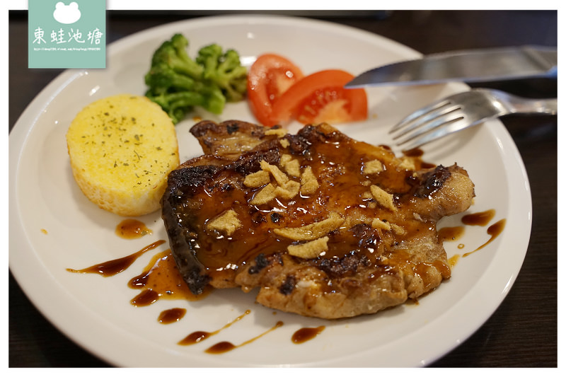 【中壢後站美食推薦】華揚醫院旁 69元加購沙拉區無限量供應 哈必夫異國料理