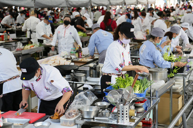 【竹北客家美食推薦】2020客家小炒全國爭霸賽北區初賽冠軍 尊煌中式餐館-1