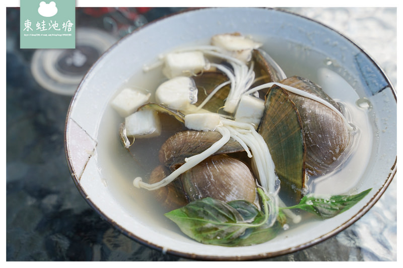 【猴硐小吃推薦】懷舊美食滿漢焢肉飯 超大蛤蜊菇菇田貝湯 貓村食玩