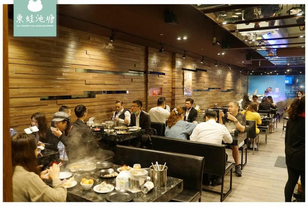 台北公司聚餐吃到飽 嗨蝦蝦百匯鍋物光復店 鴛鴦鍋/握壽司生魚片/天使紅蝦/雞佛無限量供應