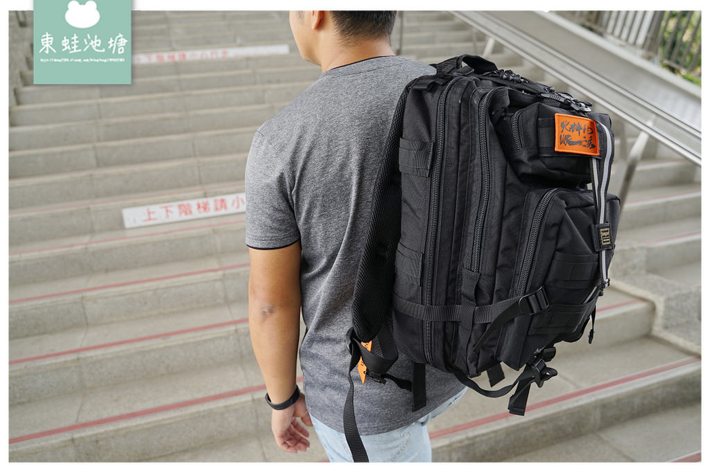 【軍規機能後背包推薦】超耐用CORDURA ® 尼龍布料 火神的眼淚聯名版二代都會玩家軍事風格瞬開後背包