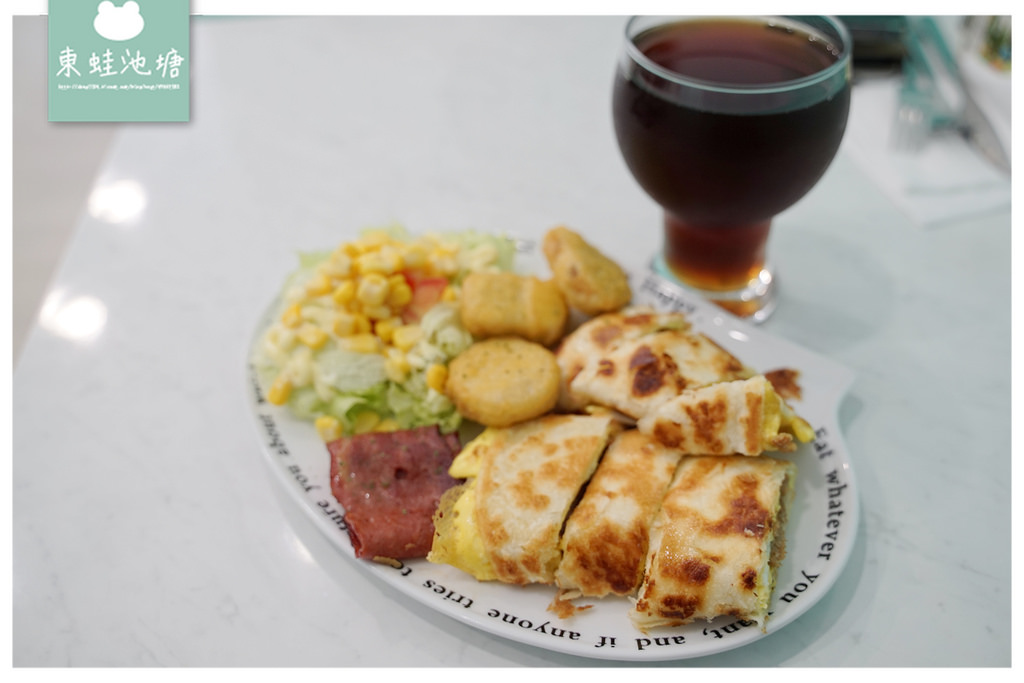 【藝文特區早午餐推薦】蛋蛋主題+Tiffany藍 酥脆厚實蛋餅 等等早午餐