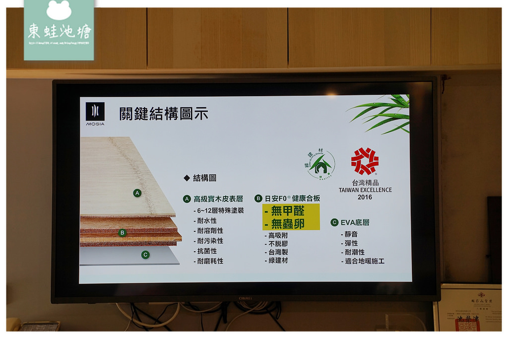 【無毒健康綠建材推薦】日安F0無甲醛建築板材 PP等級無塑化劑 MOSIA茂系亞木地板