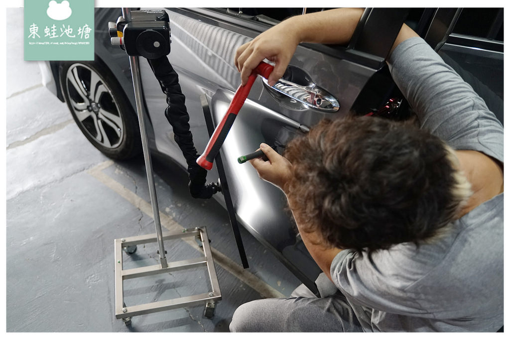 【台中汽車凹痕修復廠商推薦】免烤漆/免留車/免補土/保留原漆 美國PDR修復認證/IMI國際EV認證 DentGarage凹痕車庫