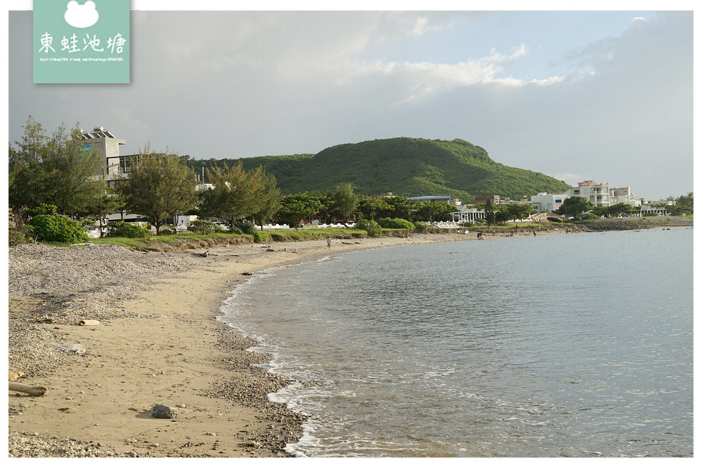 【屏東車城免費景點推薦】屏東看夕陽首選 貝殼海灘海生館旁 後灣沙灘