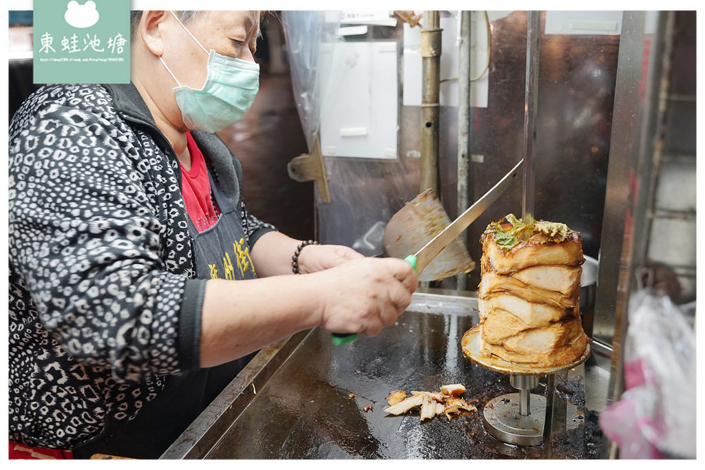 【廣州街觀光夜市美食推薦】現點現炒鐵板燒沙威瑪 支援悠遊付 好吃沙威瑪