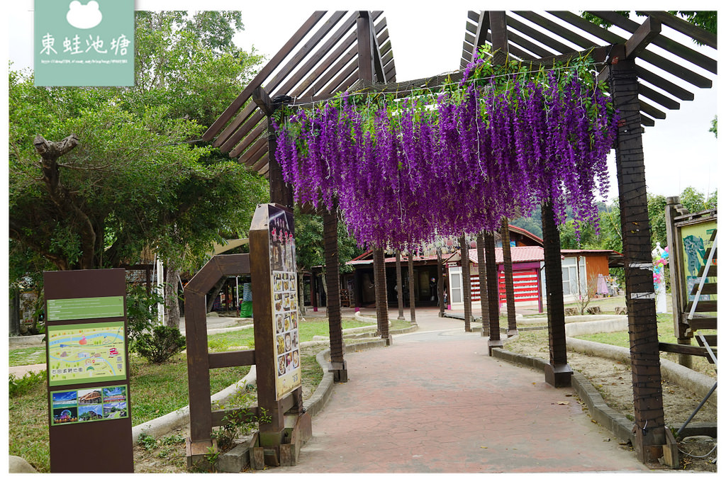 【台中石岡打卡新景點】紫見石岡浪漫花漾園區 遠東地區跨距最長景觀木橋 台中石岡情人木橋