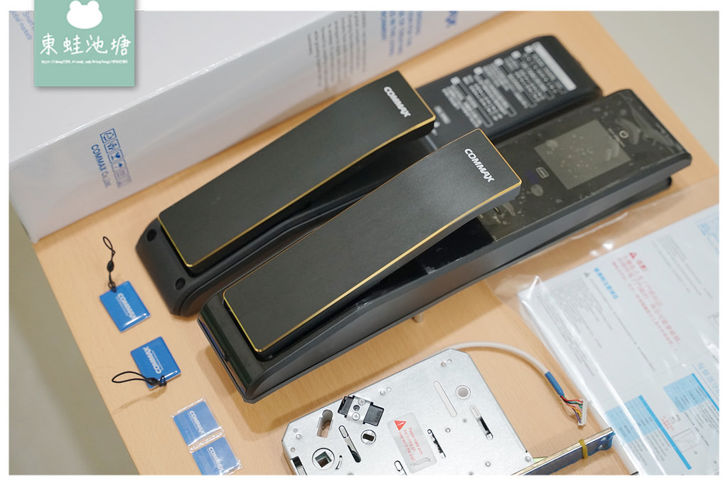 【2022電子鎖推薦】最新款人臉/掌紋辦識系統 2.8吋液晶觸控螢幕 將虎藝術門-康邁世 COMMAX CDL3PRBio 電子鎖