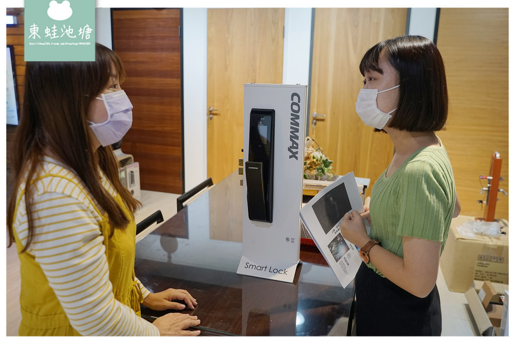【2022電子鎖推薦】最新款人臉/掌紋辦識系統 2.8吋液晶觸控螢幕 將虎藝術門-康邁世 COMMAX CDL3PRBio 電子鎖