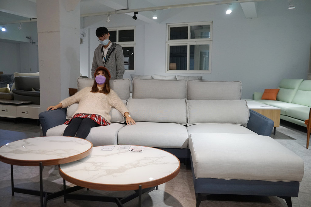 【台北家具店推薦】客製化台製沙發好選擇 情境式擺設展示區 H&D東稻家居 台北民安門市