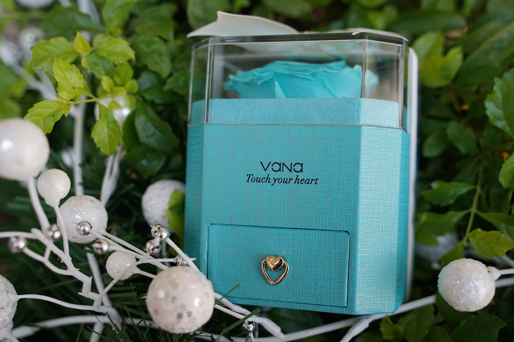 【聖誕節送禮推薦】原創輕奢首飾 璀璨之心真心玫瑰禮盒 Vana氛圍飾品