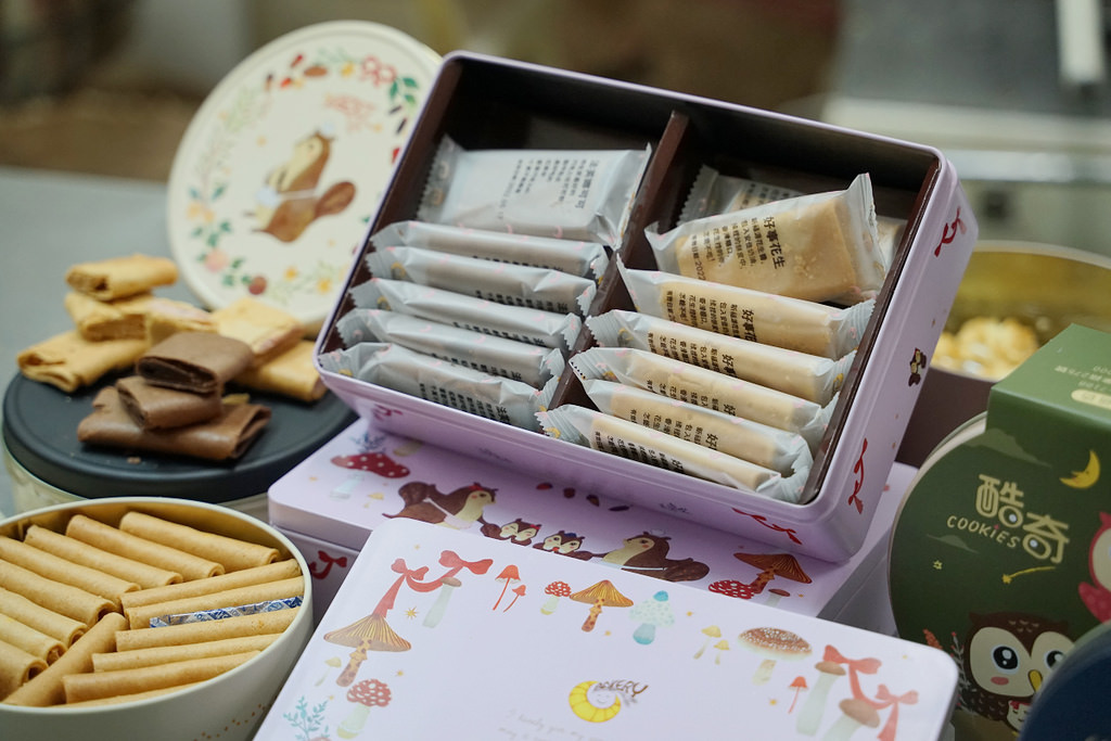 【台中南屯區麵包店推薦】自家廚房新鮮出爐 真材實料曲奇伴手禮盒 貝克莉烘焙坊