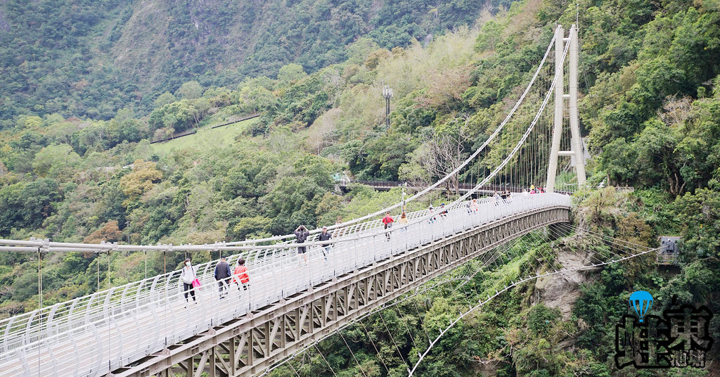 【花蓮太魯閣必訪景點】臺灣跨深最高吊橋 免收費網路預約申請介紹 布洛灣山月吊橋