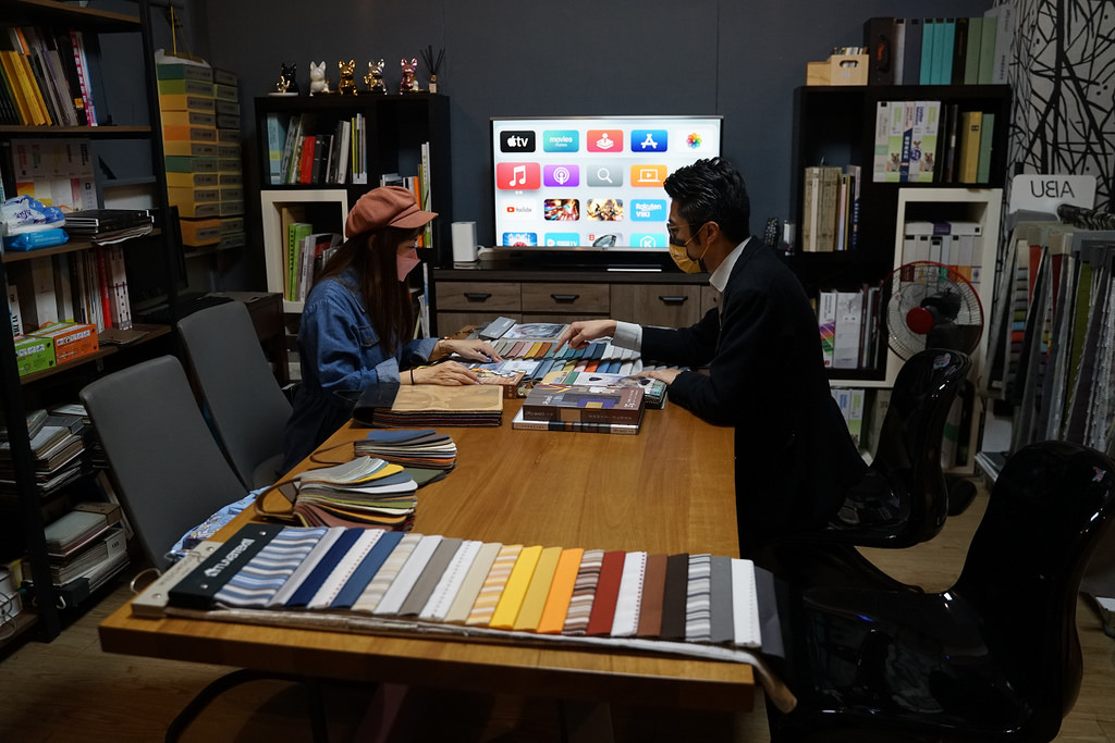 【台中北屯家具店推薦】台灣製造復刻冢具 進口原裝布料/牛皮 新麗精品家具