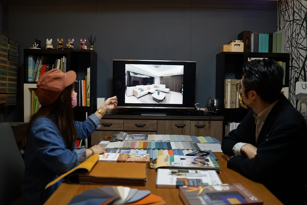 【台中北屯家具店推薦】台灣製造復刻冢具 進口原裝布料/牛皮 新麗精品家具