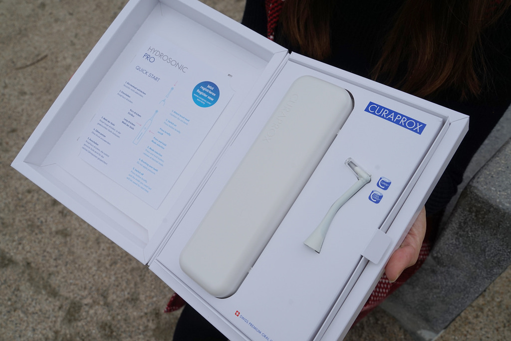 【電動牙刷推薦】瑞士專業級頂級口腔護理 一次擁有三種創新刷頭 CURAPROX 極致鑽白音波震動牙刷