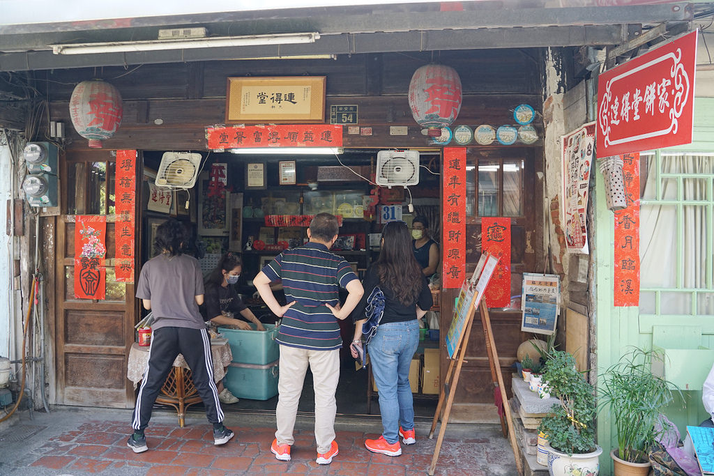 【台南伴手禮推薦】360度五爪大型煎爐 四代百年老店 連得堂煎餅