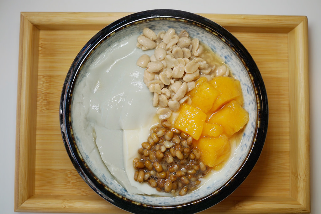 【桃園龍岡甜點推薦】台灣在地特色配料 環遊世界主題 旅人豆花