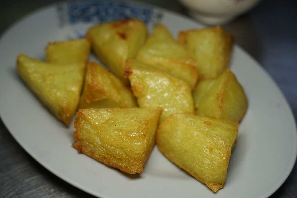 【龍岡好吃米干推薦】清爽湯頭免費泡菜 美味好吃炸豆粉 阿秀米干