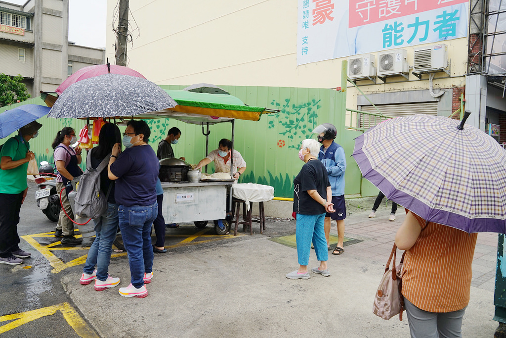 【中壢水煎包推薦】中壢夜市停車場前 外皮微酥每顆10元 無名水煎包